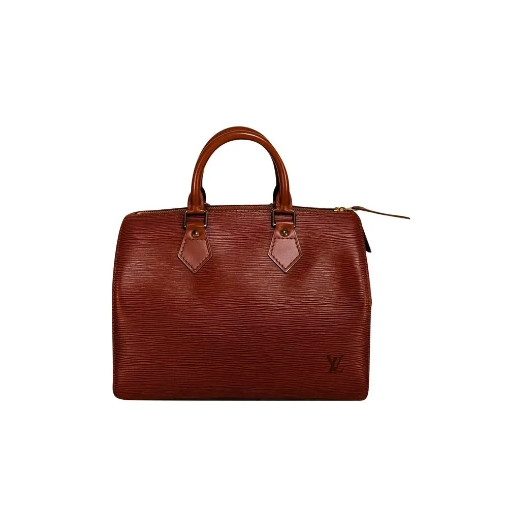 Louis Vuitton - Rust Brown Epi Leather Speedy Handbag